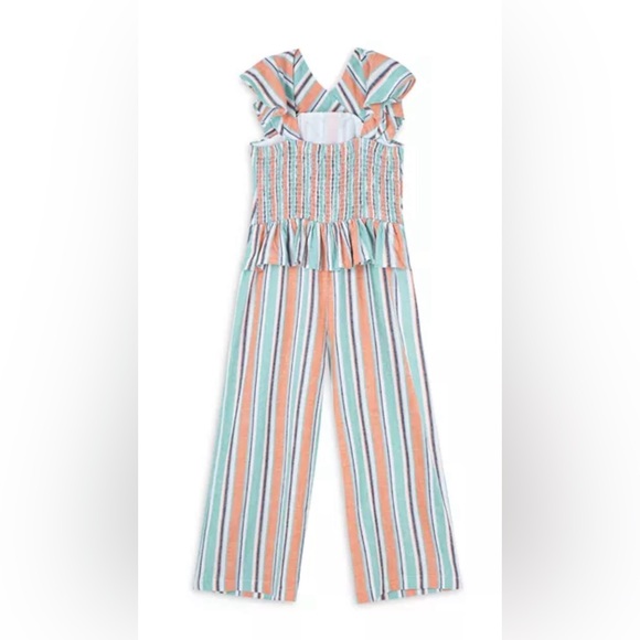 Habitual Girls Criss Cross Wide-Leg Jumpsuit - Picture 2 of 3